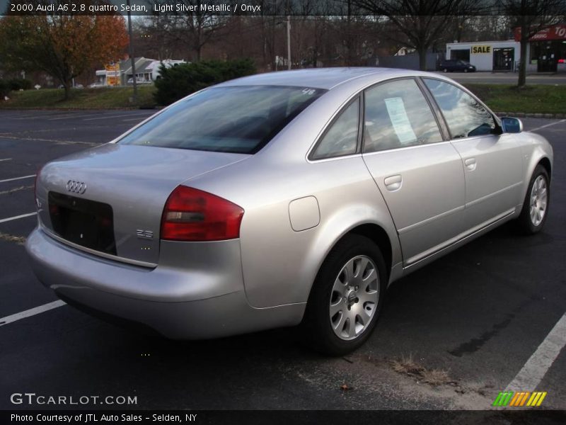 Light Silver Metallic / Onyx 2000 Audi A6 2.8 quattro Sedan