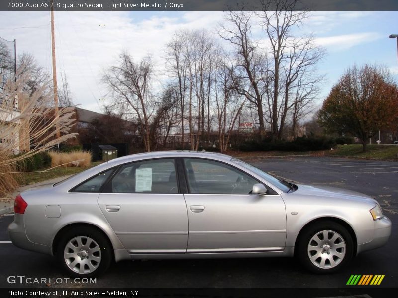 Light Silver Metallic / Onyx 2000 Audi A6 2.8 quattro Sedan