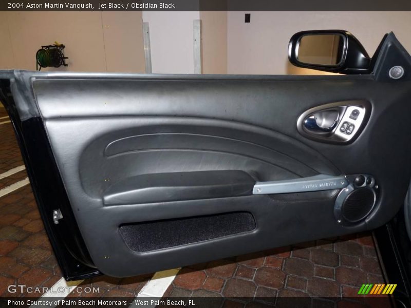 Jet Black / Obsidian Black 2004 Aston Martin Vanquish