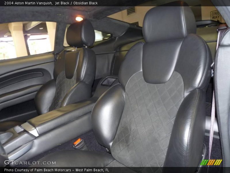 Jet Black / Obsidian Black 2004 Aston Martin Vanquish