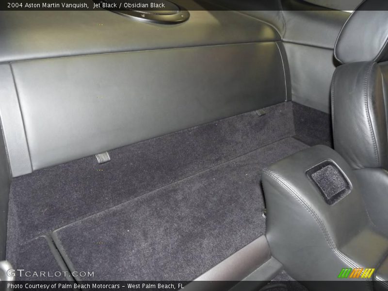 Jet Black / Obsidian Black 2004 Aston Martin Vanquish