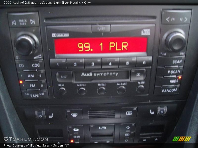 Light Silver Metallic / Onyx 2000 Audi A6 2.8 quattro Sedan