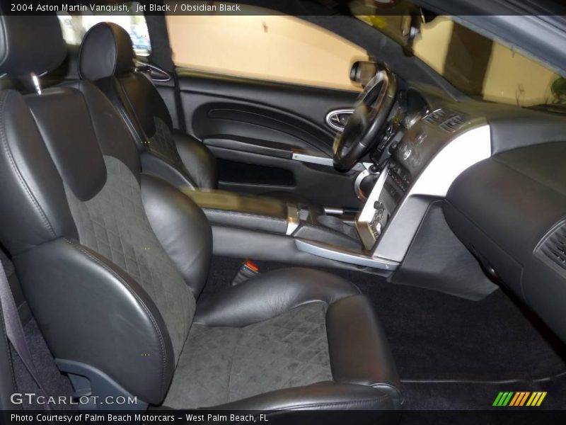 Jet Black / Obsidian Black 2004 Aston Martin Vanquish