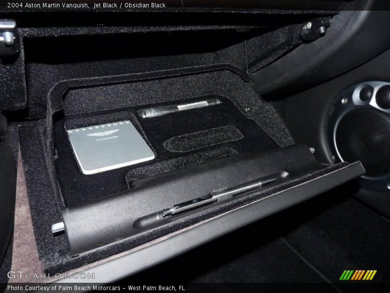 Jet Black / Obsidian Black 2004 Aston Martin Vanquish