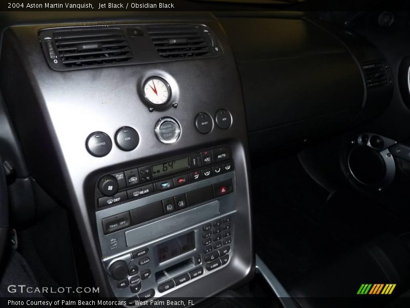 Jet Black / Obsidian Black 2004 Aston Martin Vanquish