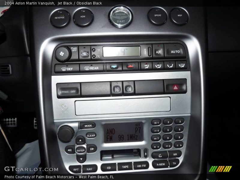 Jet Black / Obsidian Black 2004 Aston Martin Vanquish