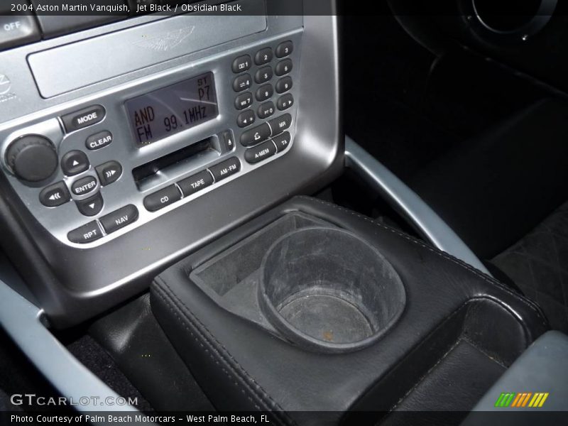 Jet Black / Obsidian Black 2004 Aston Martin Vanquish