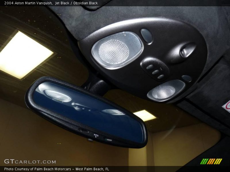 Jet Black / Obsidian Black 2004 Aston Martin Vanquish