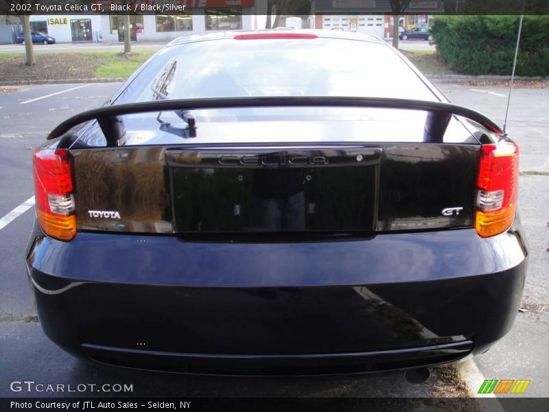Black / Black/Silver 2002 Toyota Celica GT