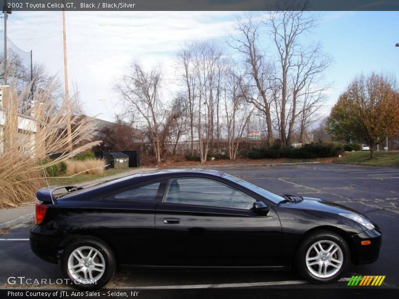Black / Black/Silver 2002 Toyota Celica GT