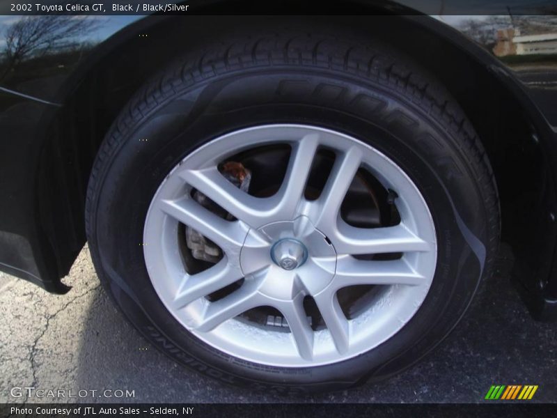 Black / Black/Silver 2002 Toyota Celica GT