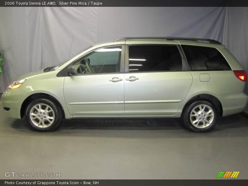 Silver Pine Mica / Taupe 2006 Toyota Sienna LE AWD