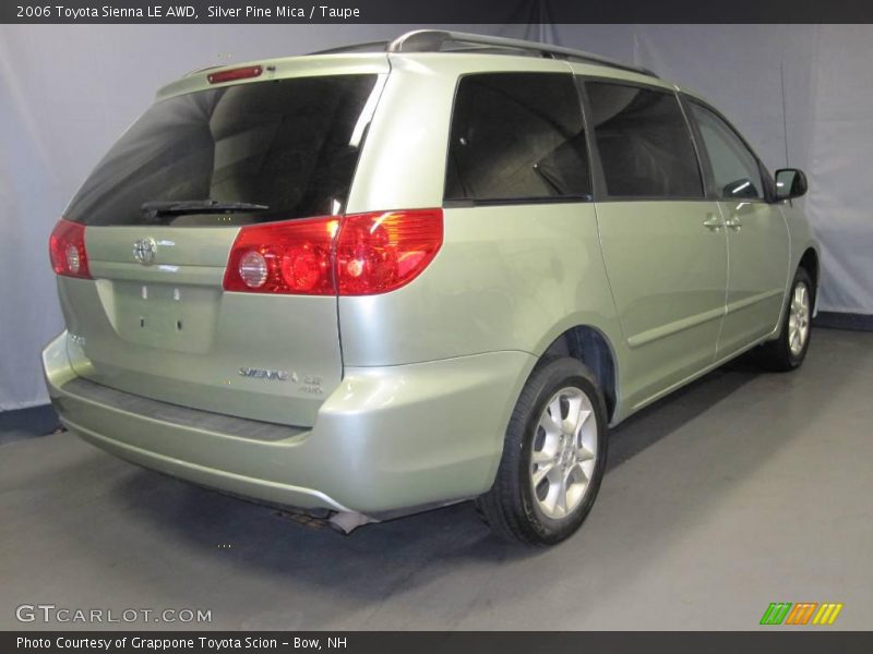 Silver Pine Mica / Taupe 2006 Toyota Sienna LE AWD