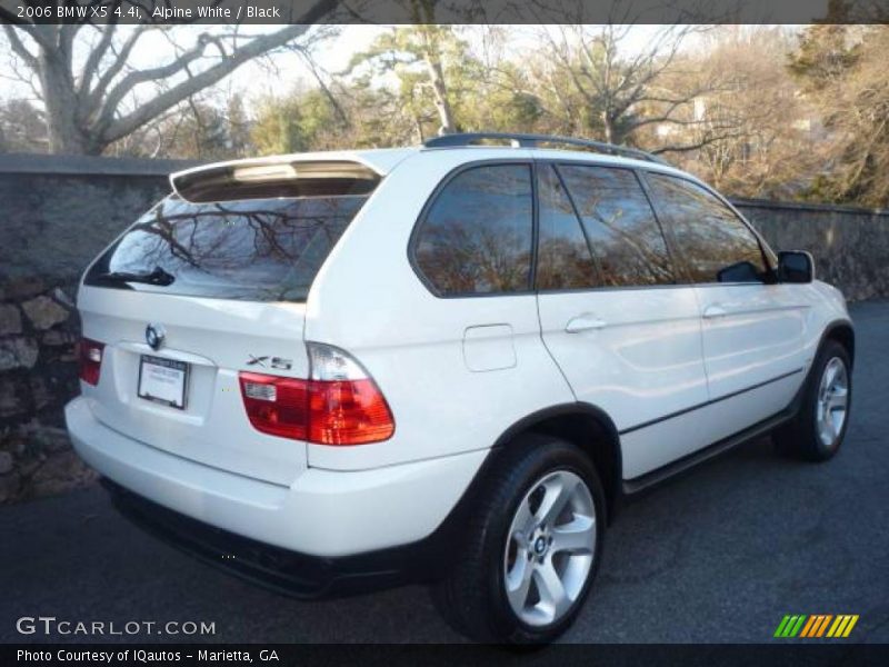 Alpine White / Black 2006 BMW X5 4.4i