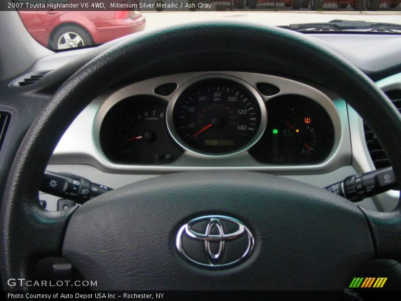Millenium Silver Metallic / Ash Gray 2007 Toyota Highlander V6 4WD