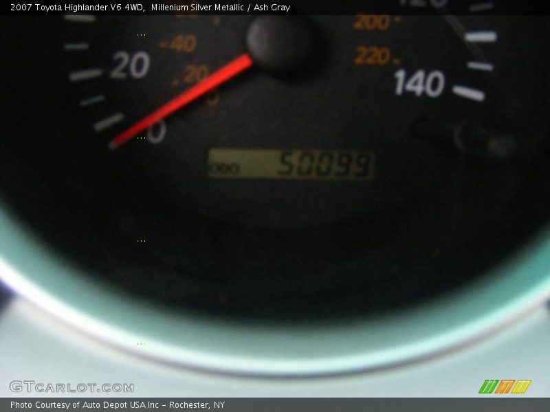 Millenium Silver Metallic / Ash Gray 2007 Toyota Highlander V6 4WD