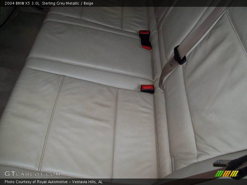 Sterling Grey Metallic / Beige 2004 BMW X5 3.0i