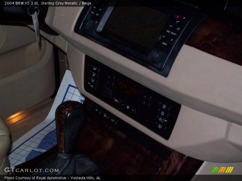 Sterling Grey Metallic / Beige 2004 BMW X5 3.0i