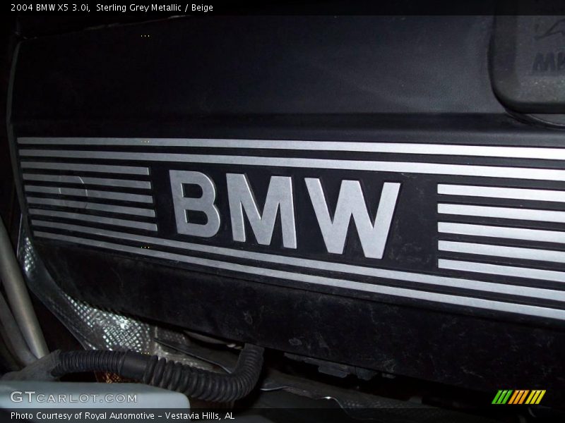 Sterling Grey Metallic / Beige 2004 BMW X5 3.0i