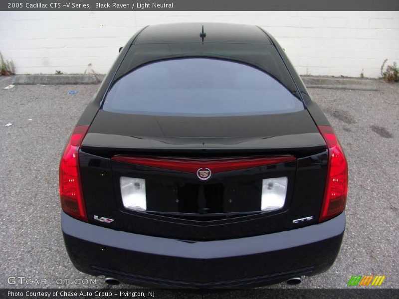 Black Raven / Light Neutral 2005 Cadillac CTS -V Series