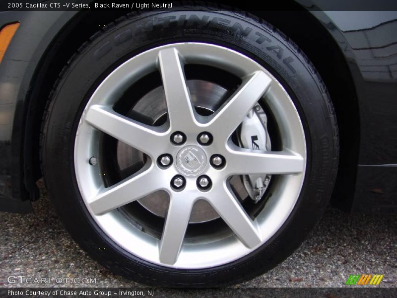 Black Raven / Light Neutral 2005 Cadillac CTS -V Series