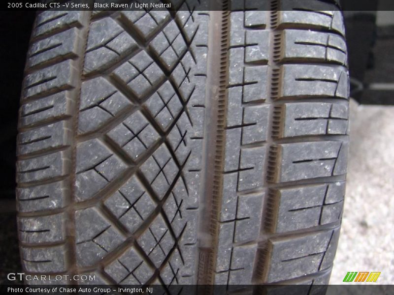 Black Raven / Light Neutral 2005 Cadillac CTS -V Series