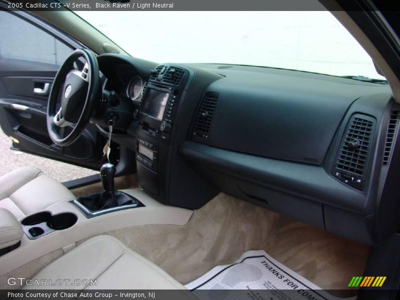 Black Raven / Light Neutral 2005 Cadillac CTS -V Series