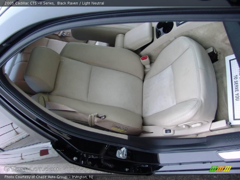 Black Raven / Light Neutral 2005 Cadillac CTS -V Series