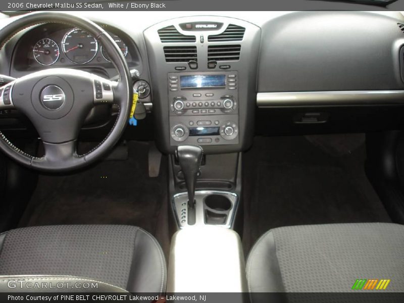 White / Ebony Black 2006 Chevrolet Malibu SS Sedan