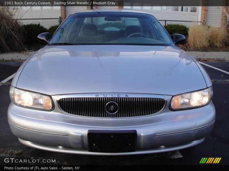 Sterling Silver Metallic / Medium Gray 2001 Buick Century Custom