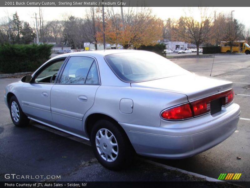 Sterling Silver Metallic / Medium Gray 2001 Buick Century Custom