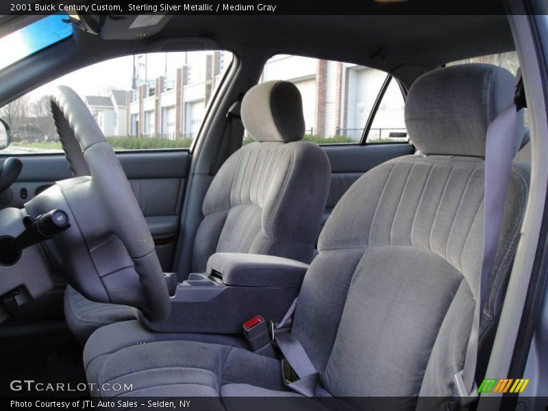 Sterling Silver Metallic / Medium Gray 2001 Buick Century Custom
