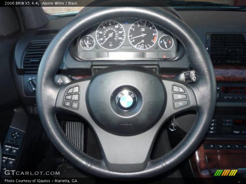 Alpine White / Black 2006 BMW X5 4.4i