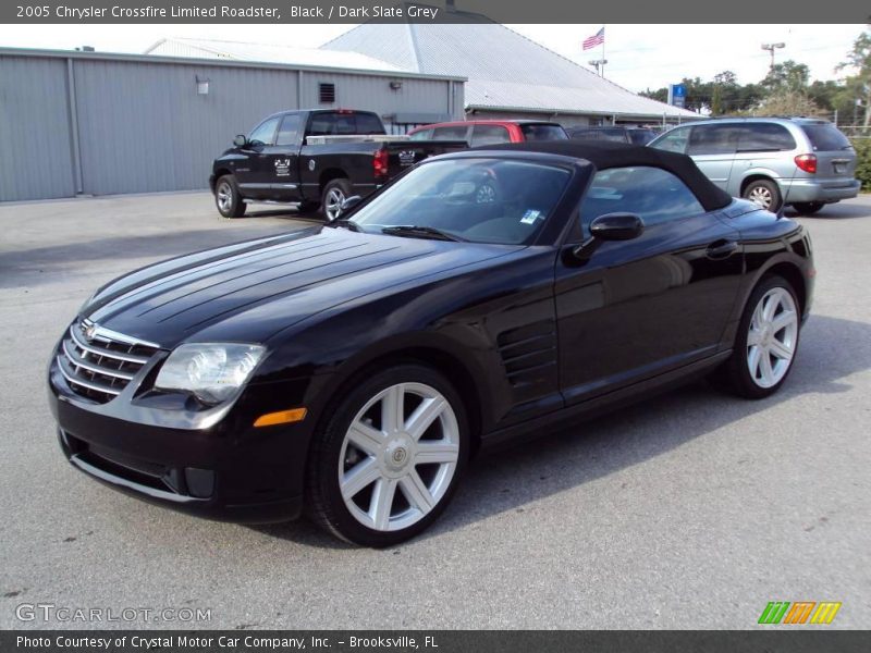 Black / Dark Slate Grey 2005 Chrysler Crossfire Limited Roadster