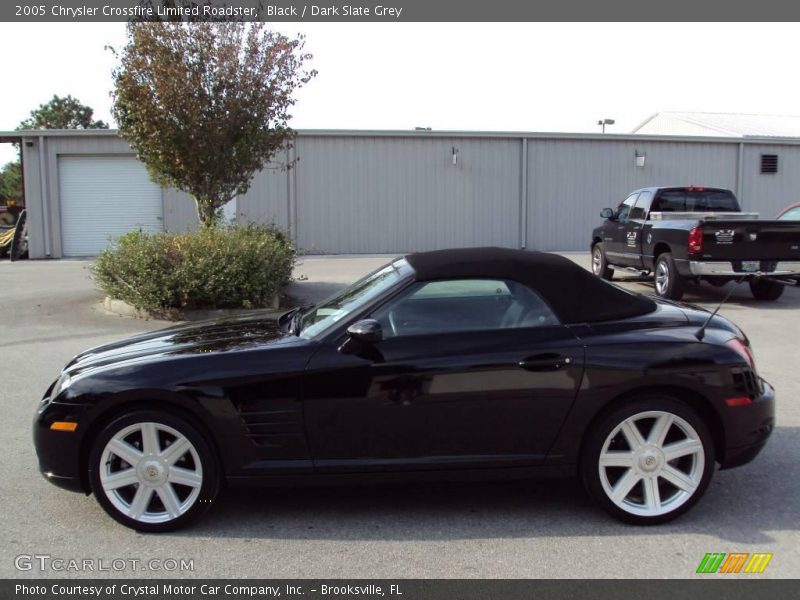 Black / Dark Slate Grey 2005 Chrysler Crossfire Limited Roadster