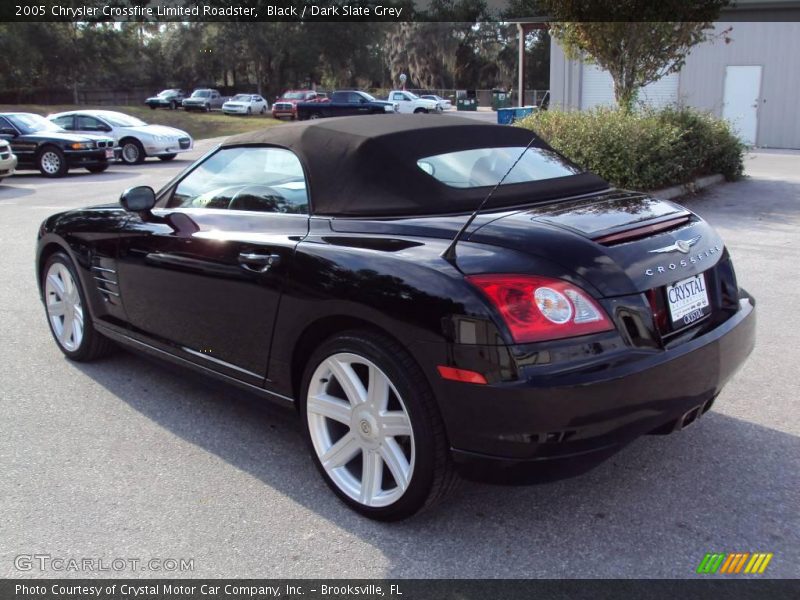 Black / Dark Slate Grey 2005 Chrysler Crossfire Limited Roadster