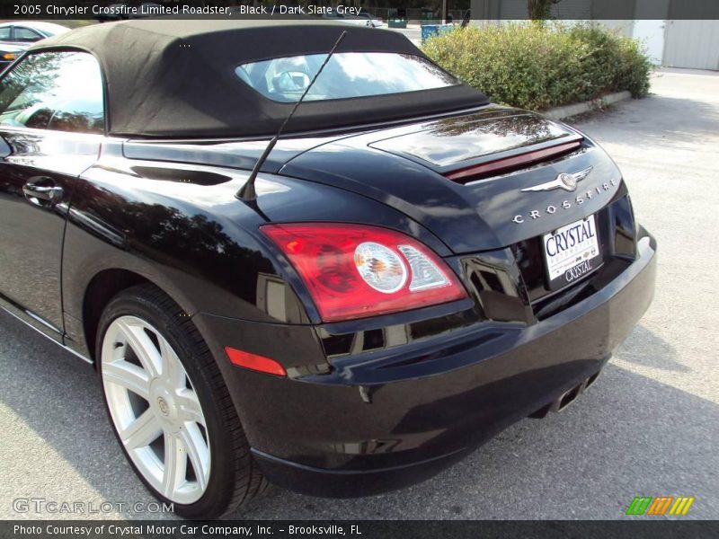 Black / Dark Slate Grey 2005 Chrysler Crossfire Limited Roadster