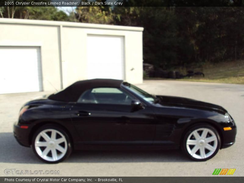 Black / Dark Slate Grey 2005 Chrysler Crossfire Limited Roadster