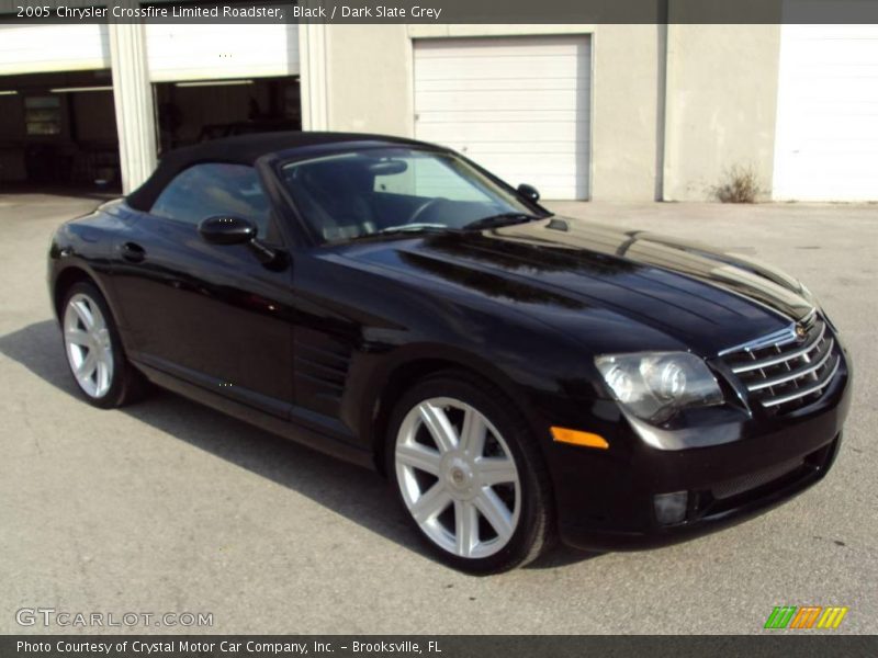 Black / Dark Slate Grey 2005 Chrysler Crossfire Limited Roadster
