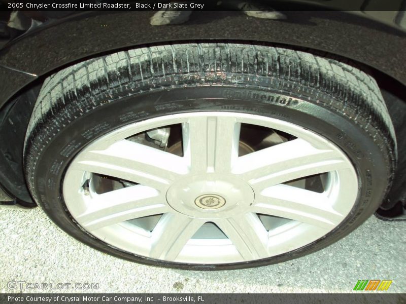 Black / Dark Slate Grey 2005 Chrysler Crossfire Limited Roadster