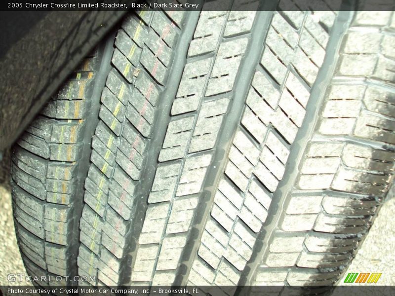 Black / Dark Slate Grey 2005 Chrysler Crossfire Limited Roadster