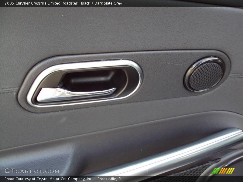 Black / Dark Slate Grey 2005 Chrysler Crossfire Limited Roadster