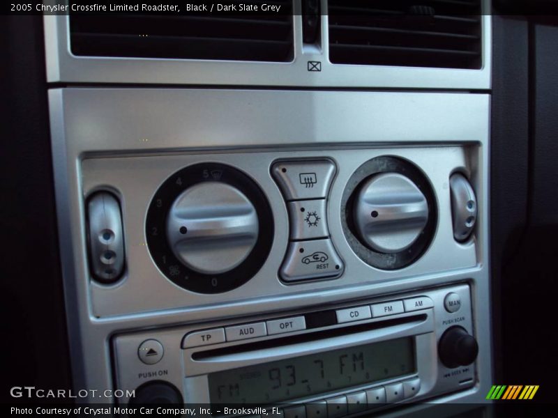 Black / Dark Slate Grey 2005 Chrysler Crossfire Limited Roadster