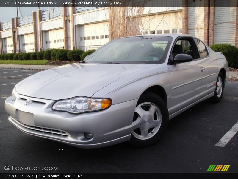 Galaxy Silver Metallic / Ebony Black 2003 Chevrolet Monte Carlo SS