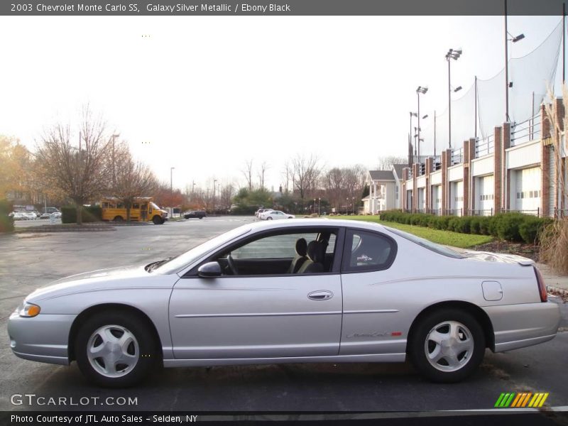 Galaxy Silver Metallic / Ebony Black 2003 Chevrolet Monte Carlo SS