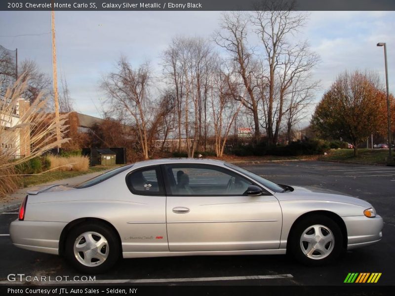 Galaxy Silver Metallic / Ebony Black 2003 Chevrolet Monte Carlo SS