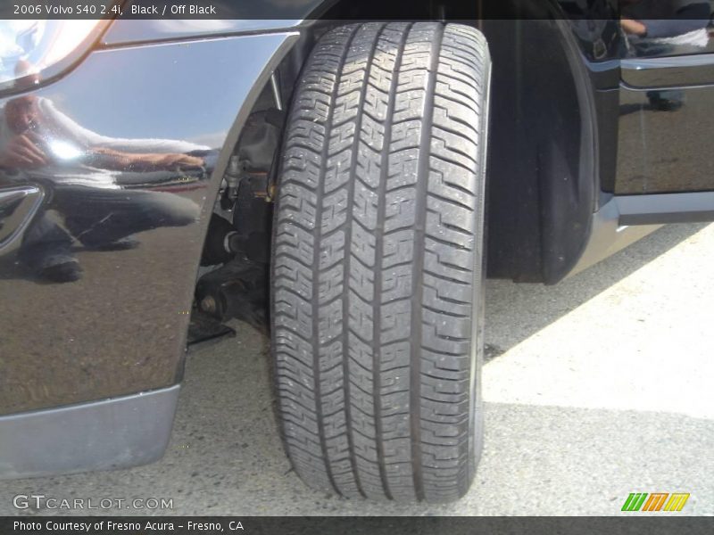 Black / Off Black 2006 Volvo S40 2.4i