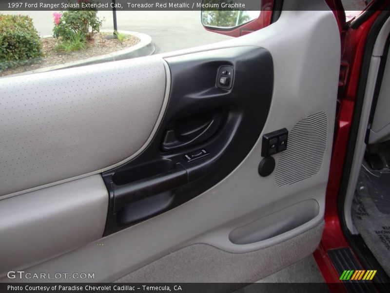 Toreador Red Metallic / Medium Graphite 1997 Ford Ranger Splash Extended Cab