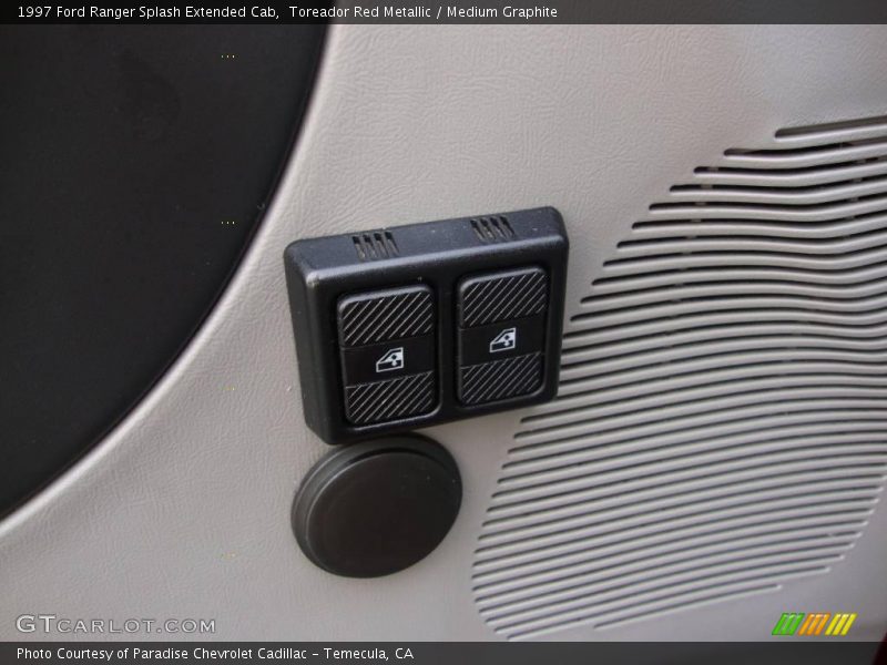 Toreador Red Metallic / Medium Graphite 1997 Ford Ranger Splash Extended Cab