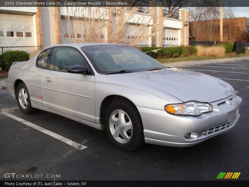Galaxy Silver Metallic / Ebony Black 2003 Chevrolet Monte Carlo SS